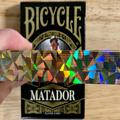Bicycle Matador (Black Gilded) by USPCC
