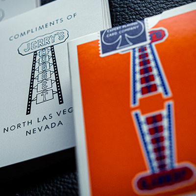 Modern Feel Jerry's Nuggets (Orange) Playing Cards