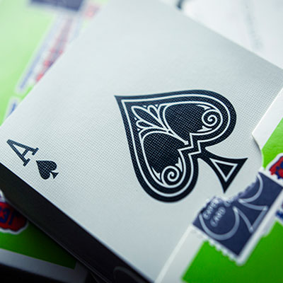 Modern Feel Jerry's Nuggets (Green) Playing Cards