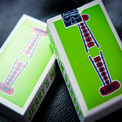 Modern Feel Jerry's Nuggets (Green) Playing Cards