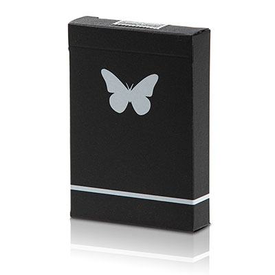 Limited Edition Butterfly Playing Cards Marked (Black and White)