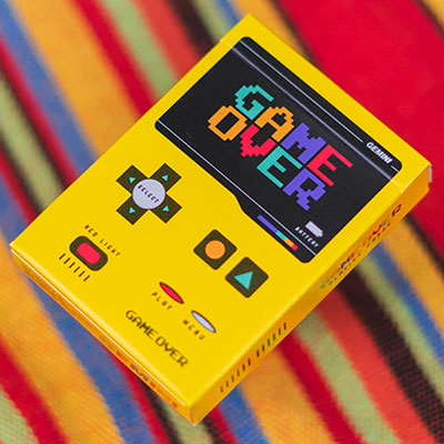 Game Over Playing Cards by Gemini