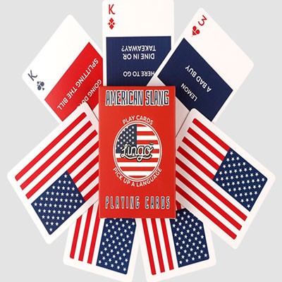 Lingo (American Slang) Playing Cards by Lingo Playing Cards
