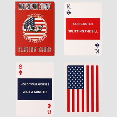 Lingo (American Slang) Playing Cards