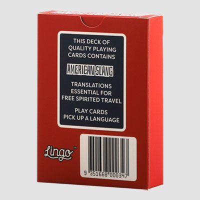 Lingo (American Slang) Playing Cards