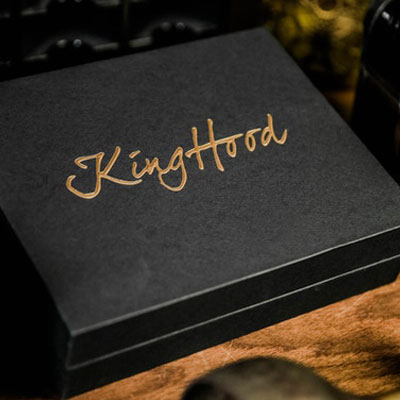 Kinghood Black Pearl Boxset by Artisan Playing Cards