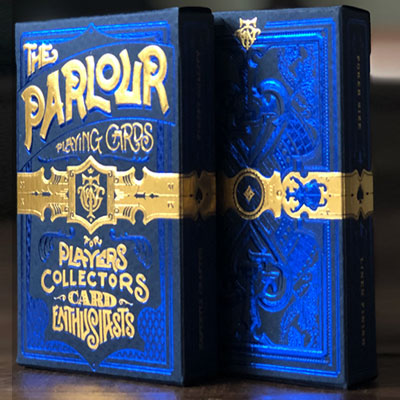 The Parlour Playing Cards (Blue) by Stockholm17