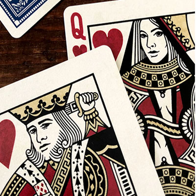 The Parlour Playing Cards (Blue)