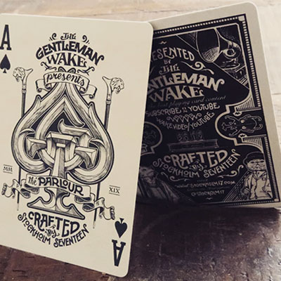 The Parlour Playing Cards (Blue)