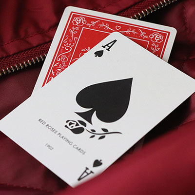 Red Roses Playing Cards