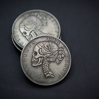 Victoria Skull Head Coin