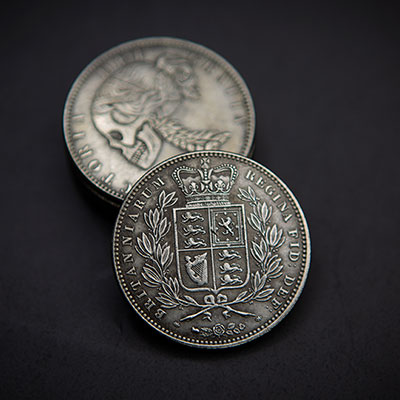 Victoria Skull Head Coin