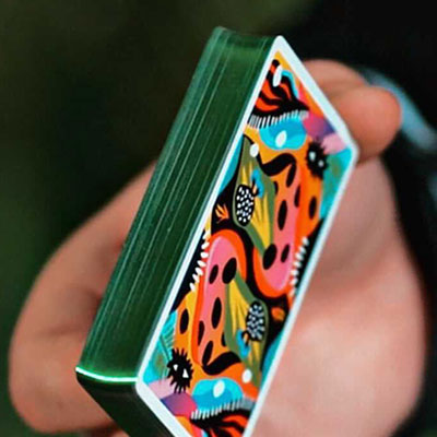 2021 Summer Collection: Jungle Gilded Playing Cards by CardCutz