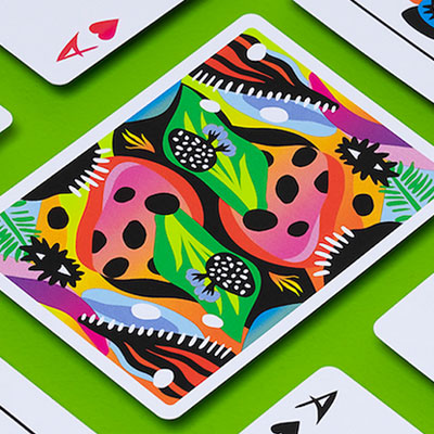 2021 Summer Collection: Jungle Gilded Playing Cards