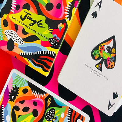 2021 Summer Collection: Jungle Gilded Playing Cards