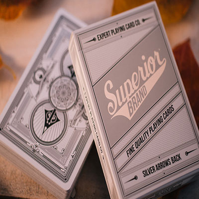 Superior Silver Arrow Playing Cards by EPCC