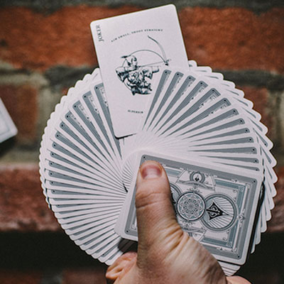 Superior Silver Arrow Playing Cards