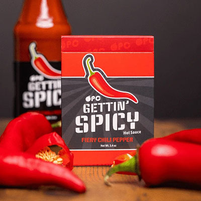 Gettin' Spicy -Chili Pepper Playing Cards by OPC