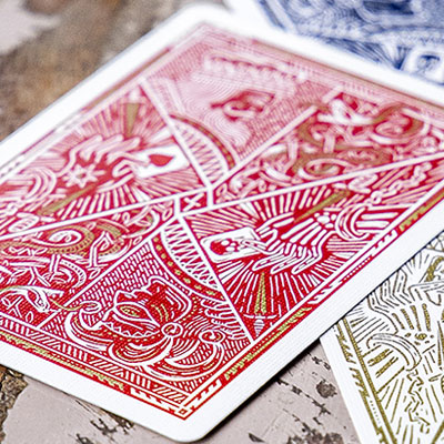 Blood Red Edition Playing Cards
