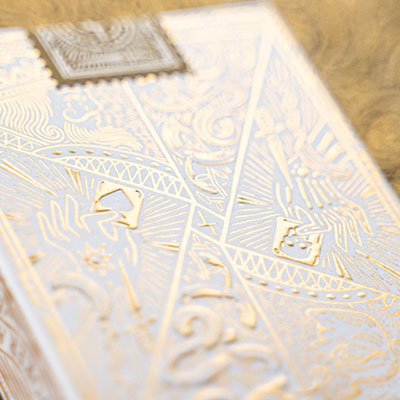 White Gold Edition Playing Cards