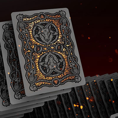 666 Bronze Dark Reserve Playing Cards (Foiled Edition)