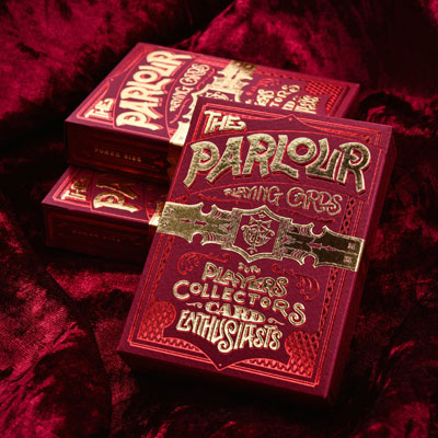 Parlour Playing Cards (Red) by Stockholm 17