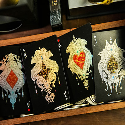 Kingdom Black Pearl Playing Card Collection BoxSet