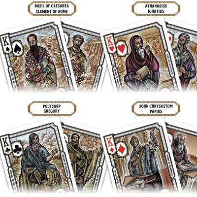 Alpha and Omega Playing Cards (Early Church)