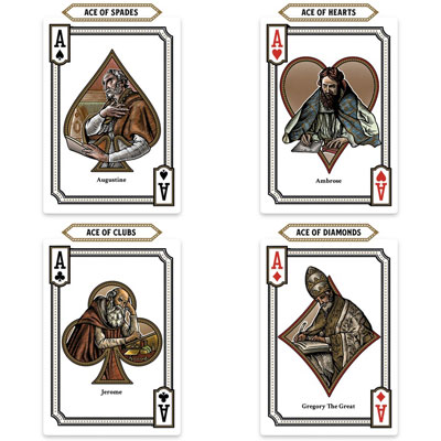 Alpha and Omega Playing Cards (Early Church)