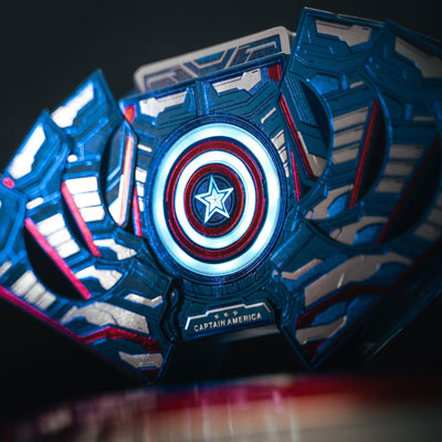 Captain America Playing Cards by Card Mafia
