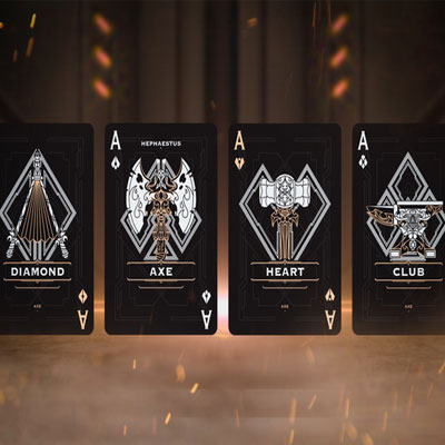 Rose Gold Axe Playing Cards (Deluxe Edition)