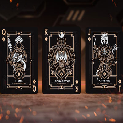 Rose Gold Axe Playing Cards (Deluxe Edition)