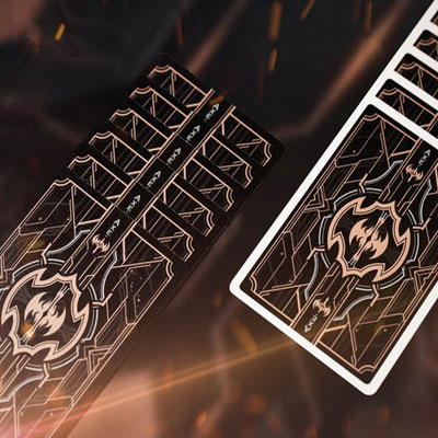 Rose Gold Axe Playing Cards (Deluxe Edition)