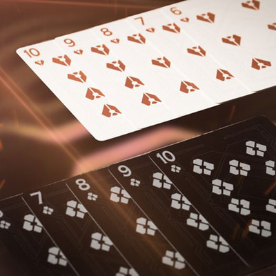 Rose Gold Axe Playing Cards (Classic Edition)