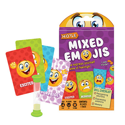 Hoyle Mixed Emojis Playing Cards by USPCC