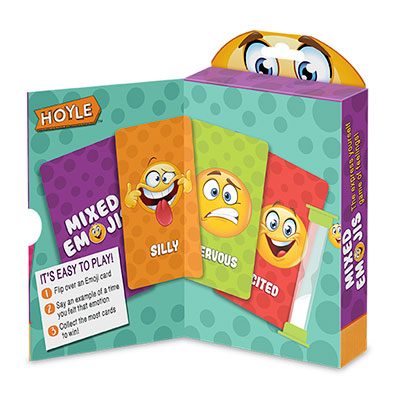 Hoyle Mixed Emojis Playing Cards