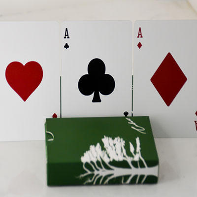 Premium Gilded Cedar Playing Cards