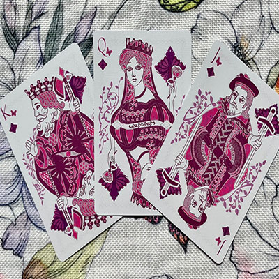 Bicycle Butterfly (Purple) Playing Cards