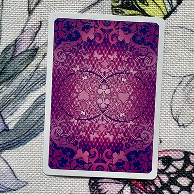 Bicycle Butterfly (Purple) Playing Cards