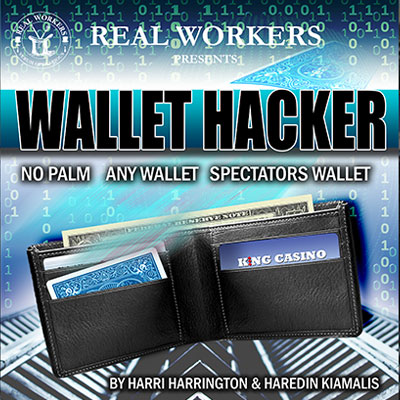 Wallet Hacker Blue by Joel Dickinson