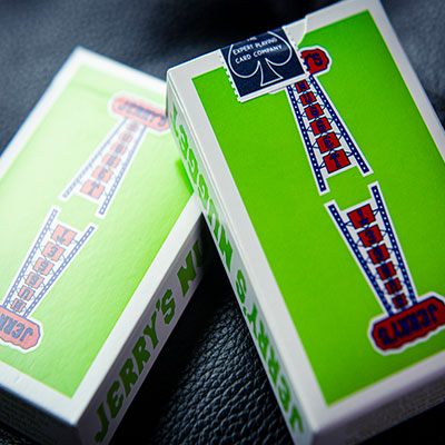 Vintage Feel Jerrys Nuggets (Green) Playing Cards