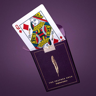 Feather Deck: Goldfinch Edition (Gold) by Joshua Jay