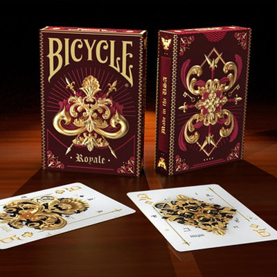 Bicycle Royale (Burgundy Gilded Edition)