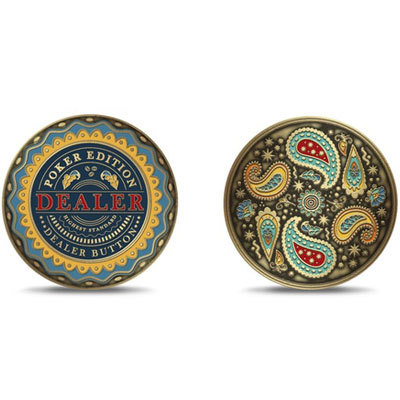 Paisley Poker Exclusive Tabletop Counter Chips