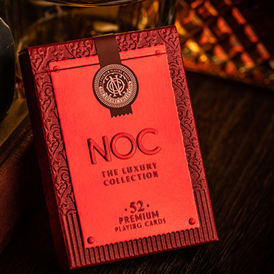 NOC (Red) The Luxury Collection Playing Cards by Riffle Shuffle