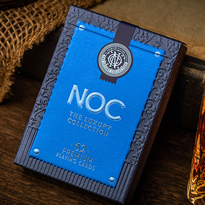 NOC (Blue) The Luxury Collection Playing Cards by Riffle Shuffle