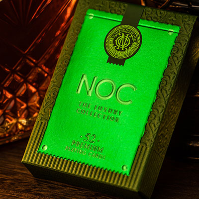 NOC (Green) The Luxury Collection Playing Cards by Riffle Shuffle