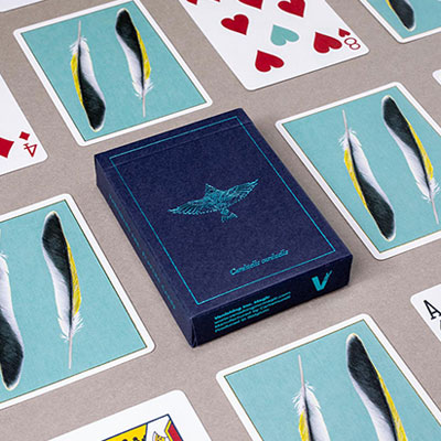 Feather Deck Goldfinch Edition (Teal) by Joshua Jay