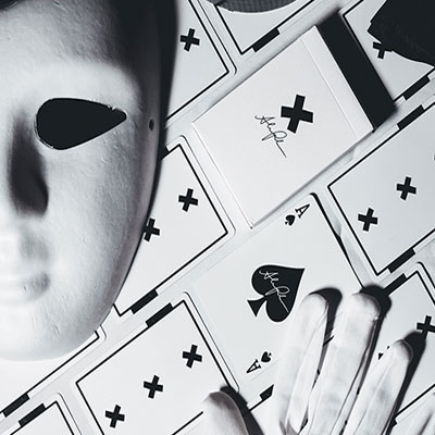 X Deck (White) Signature Edition Playing Cards