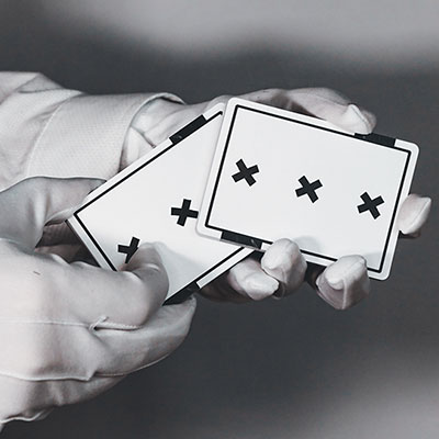 X Deck (White) Signature Edition Playing Cards